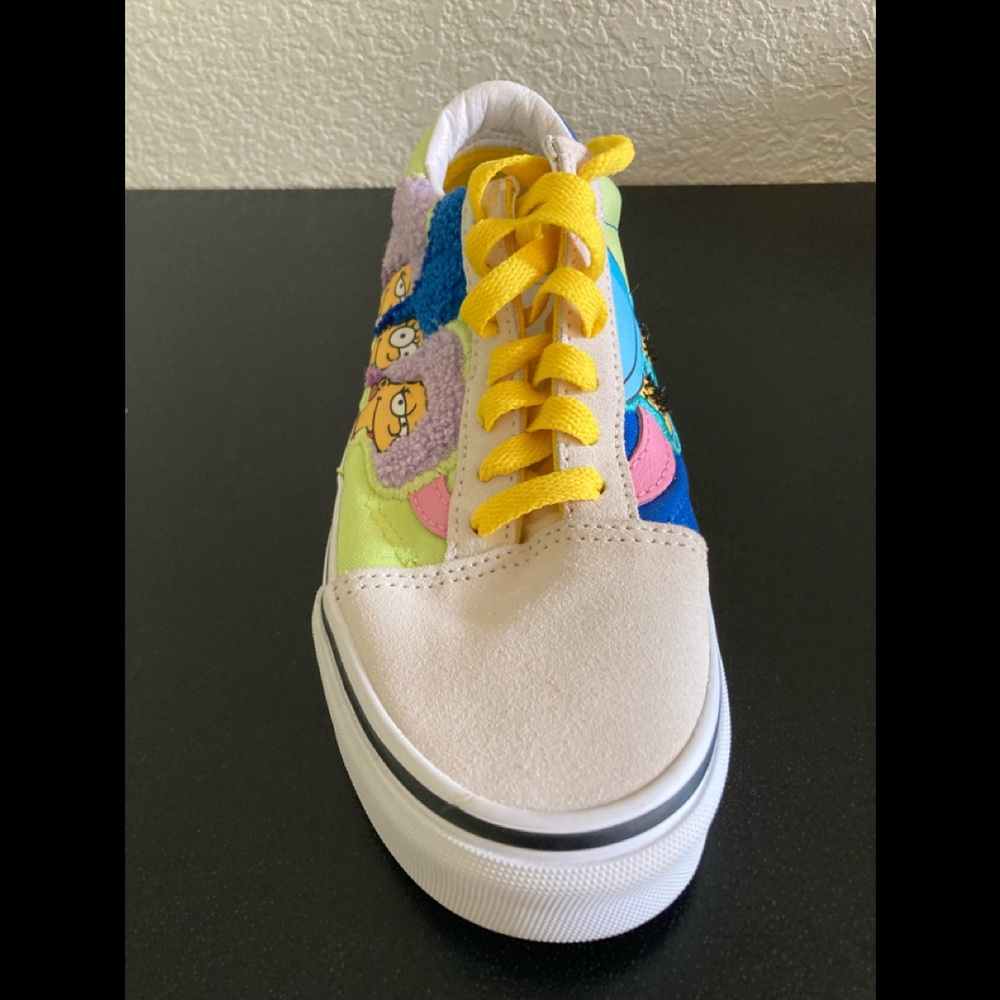 NEW VANS SIMPSONS BOUVIERS MENS SZ 4 WOMENS 5.5 VN0ABV521M SNEAKERS SHOES - Picture 6 of 11